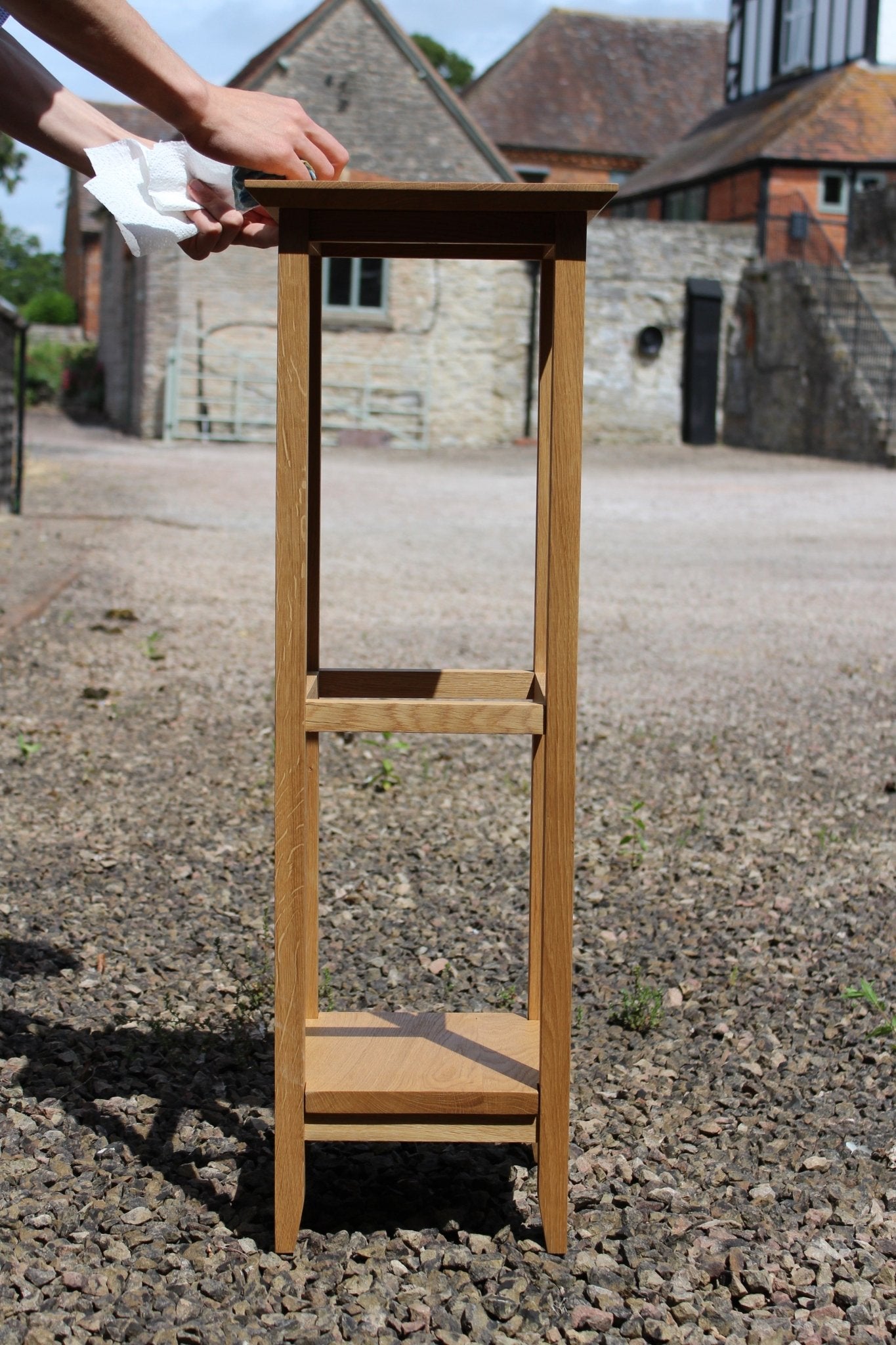 Beacon Tall Side Table - Hillside Furniture -