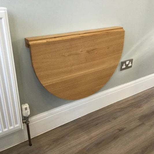 Fold up table - ideal for kitchens and small home offices - Hillside Furniture -
