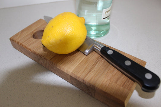 Oak cocktail chopping board - Hillside Furniture -