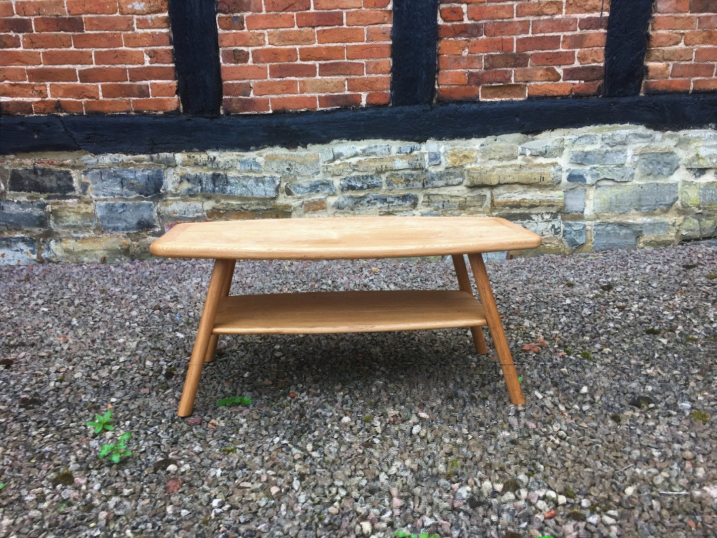 Oak Coffee Table - Hillside Furniture -