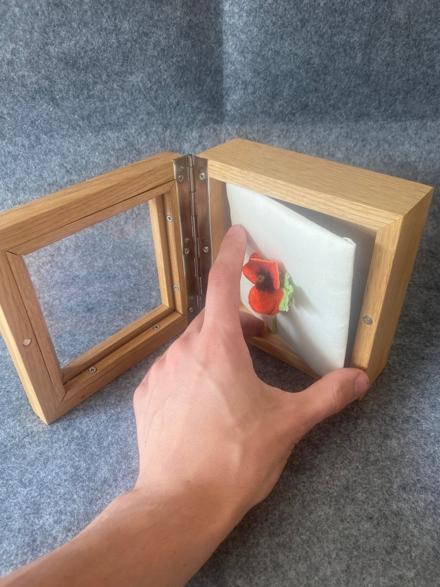 Oak Hinged Deep Box Frames - Hillside Furniture -