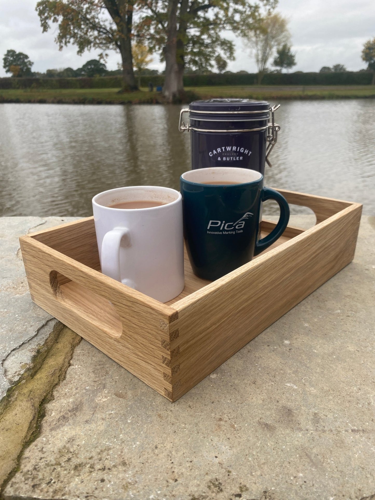 Oak Serving Tray - Hillside Furniture -