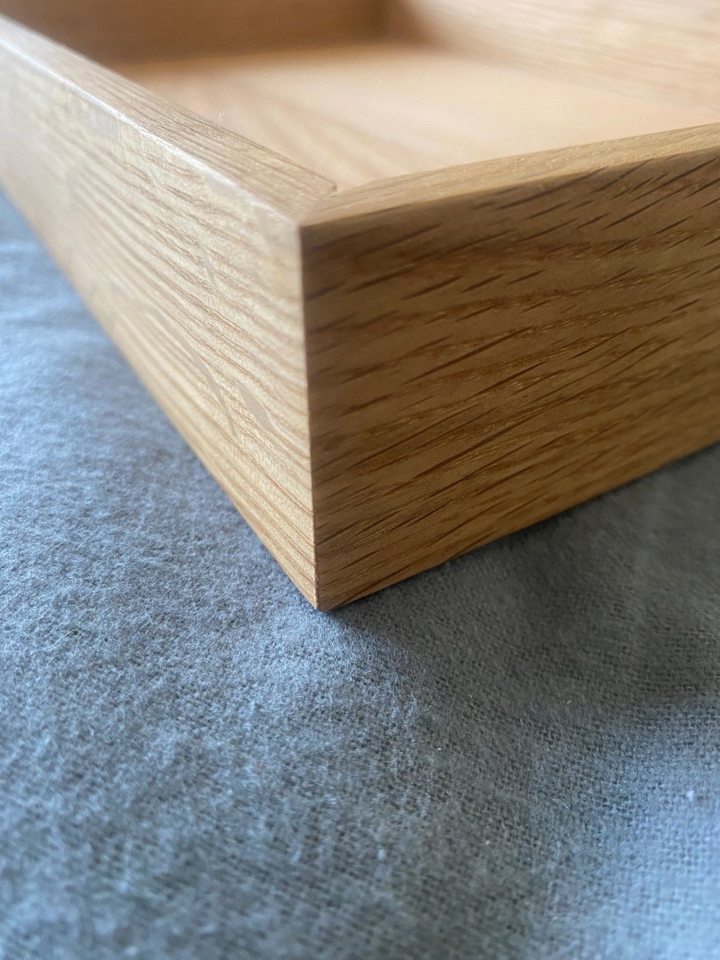 Reclaimed Red Oak Tray - 300mm x 200mm x 40mm (Limited Quantity) - Hillside Furniture -
