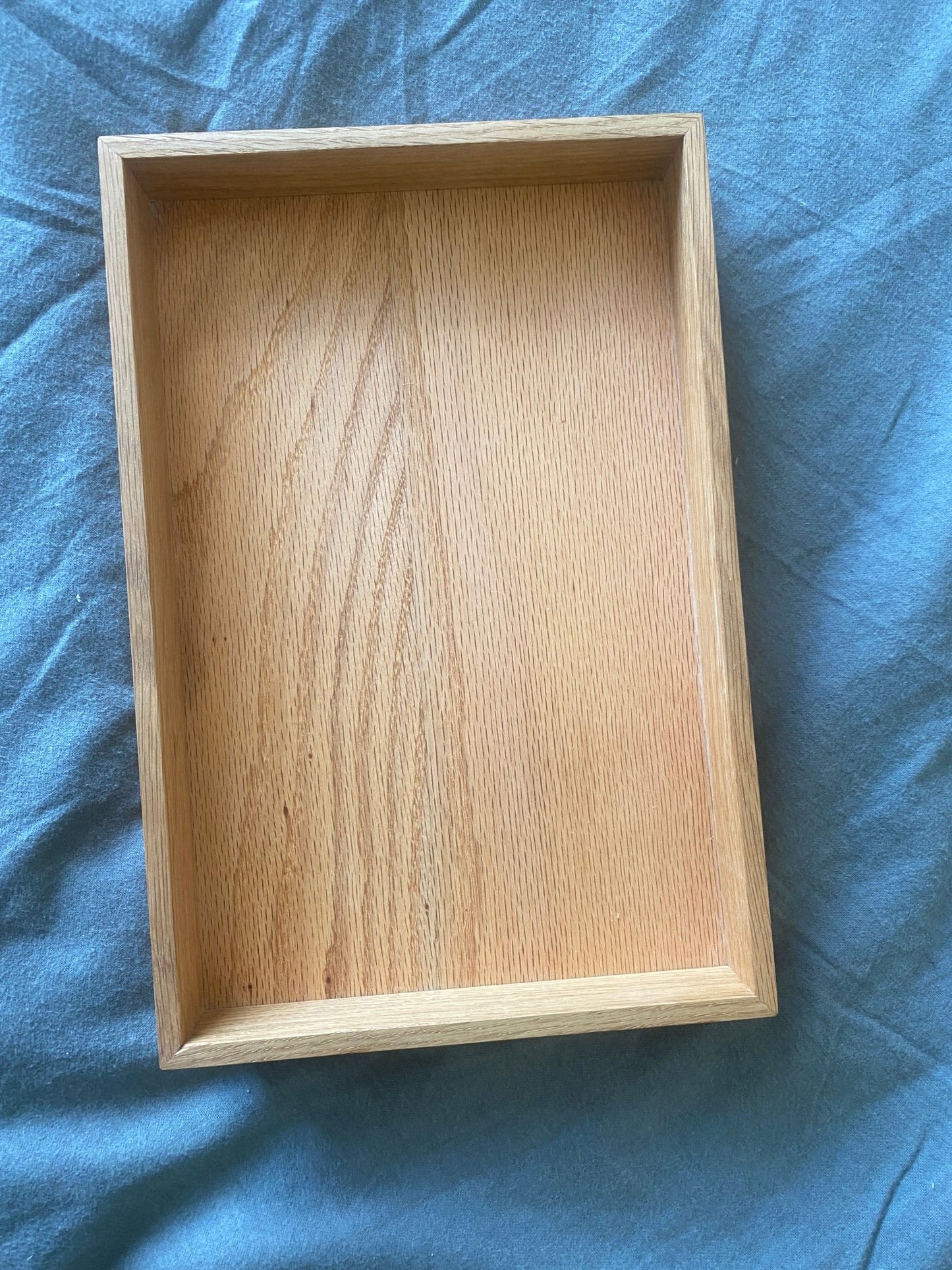 Reclaimed Red Oak Tray - 300mm x 200mm x 40mm (Limited Quantity) - Hillside Furniture -