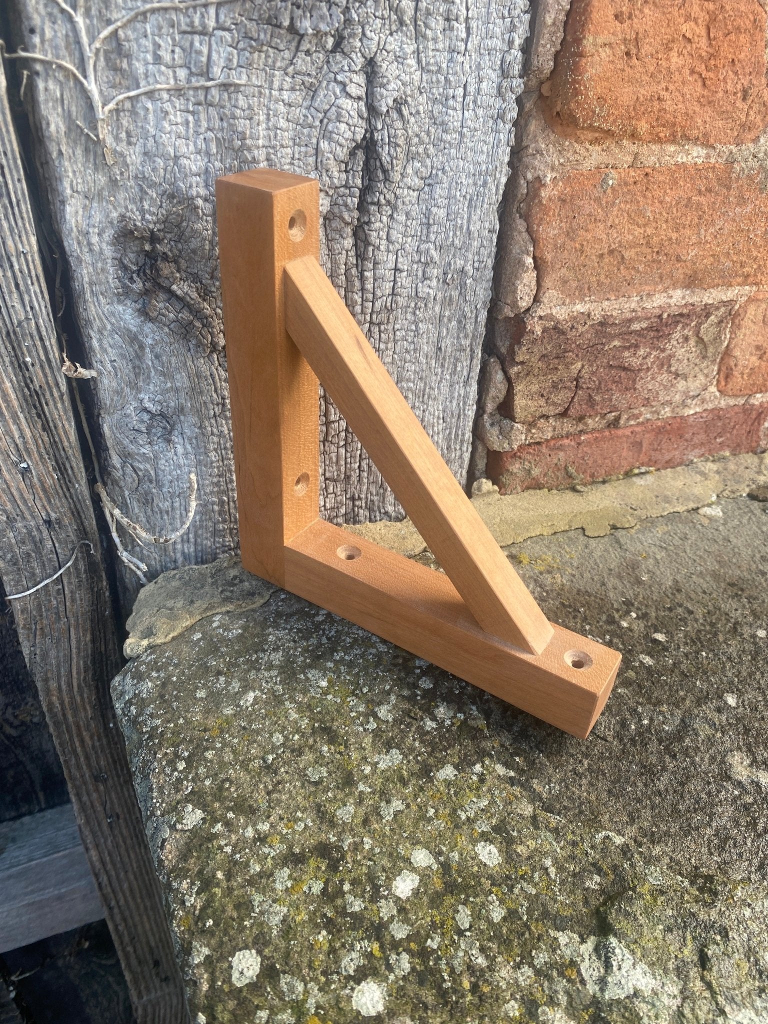 Cherry shelf bracket - Hillside Furniture - 