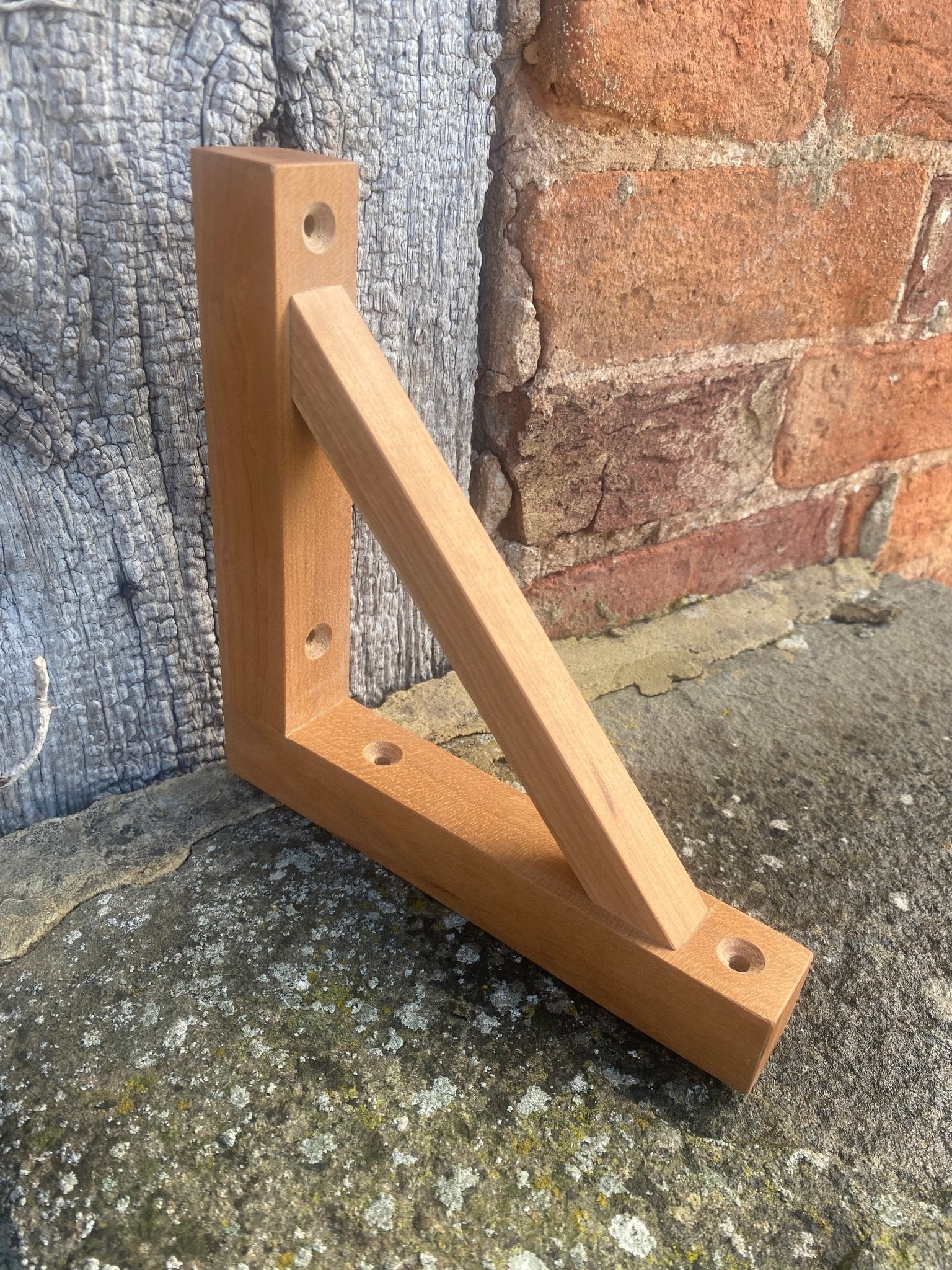 Cherry shelf bracket - Hillside Furniture - 