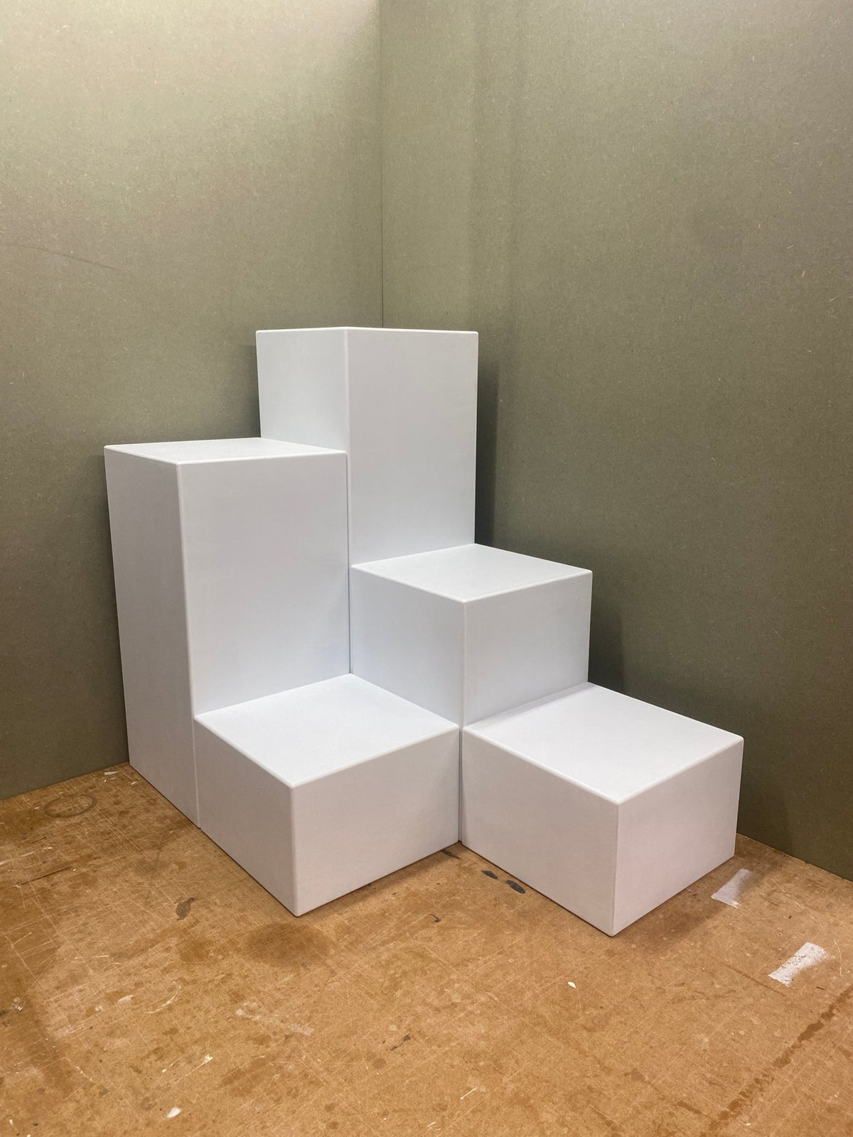 MDF Display Plinth - Undercoated - Hillside Furniture - 