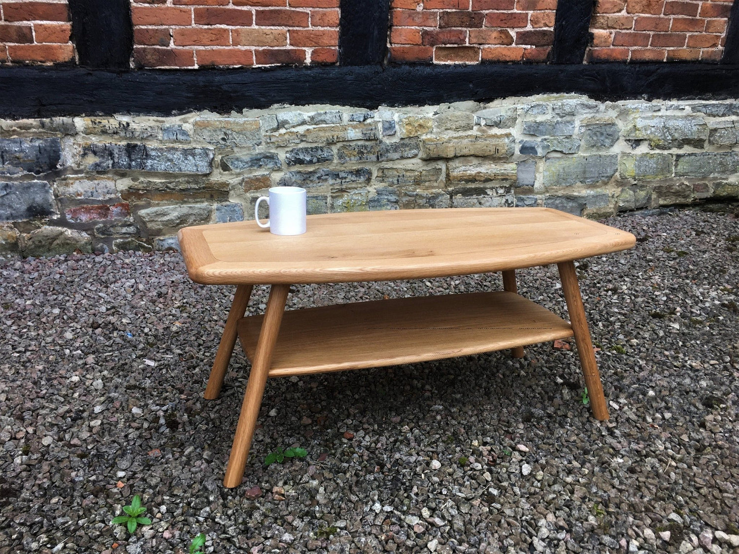 Oak Coffee Table - Hillside Furniture - 