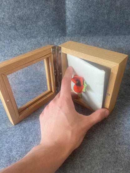 Oak Hinged Deep Box Frames - Hillside Furniture - 
