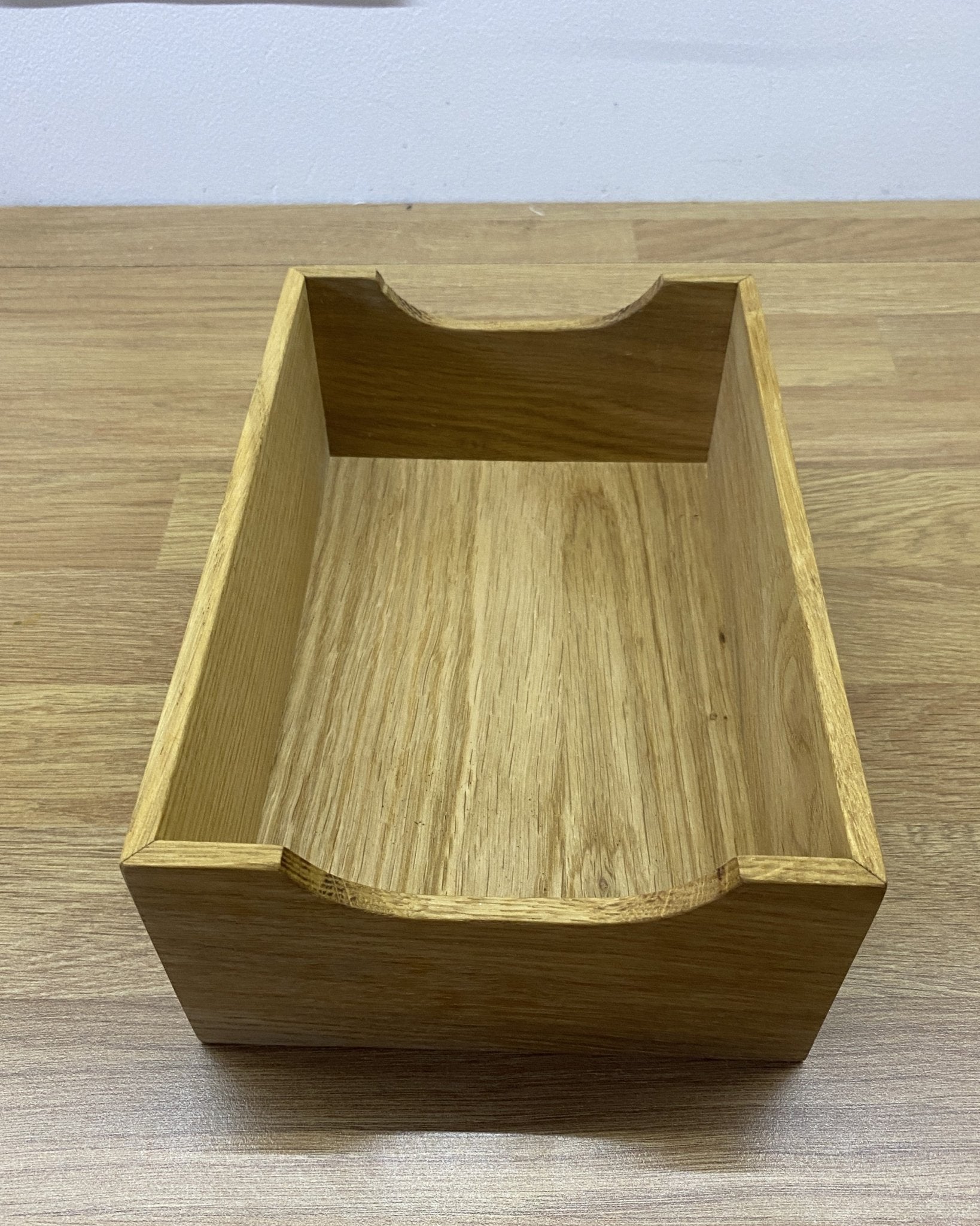 Small Oak Storage Boxes (ideal for jars of spices, reels of thread, st ...