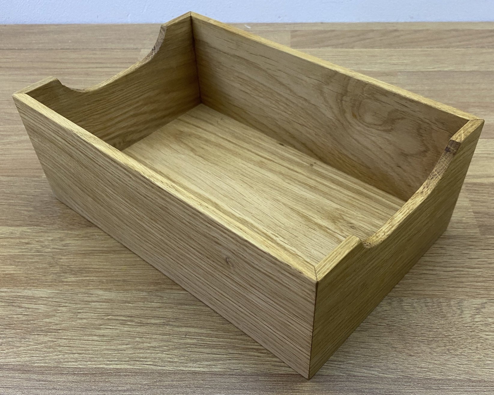 Small Oak Storage Boxes (ideal for jars of spices, reels of thread, st ...